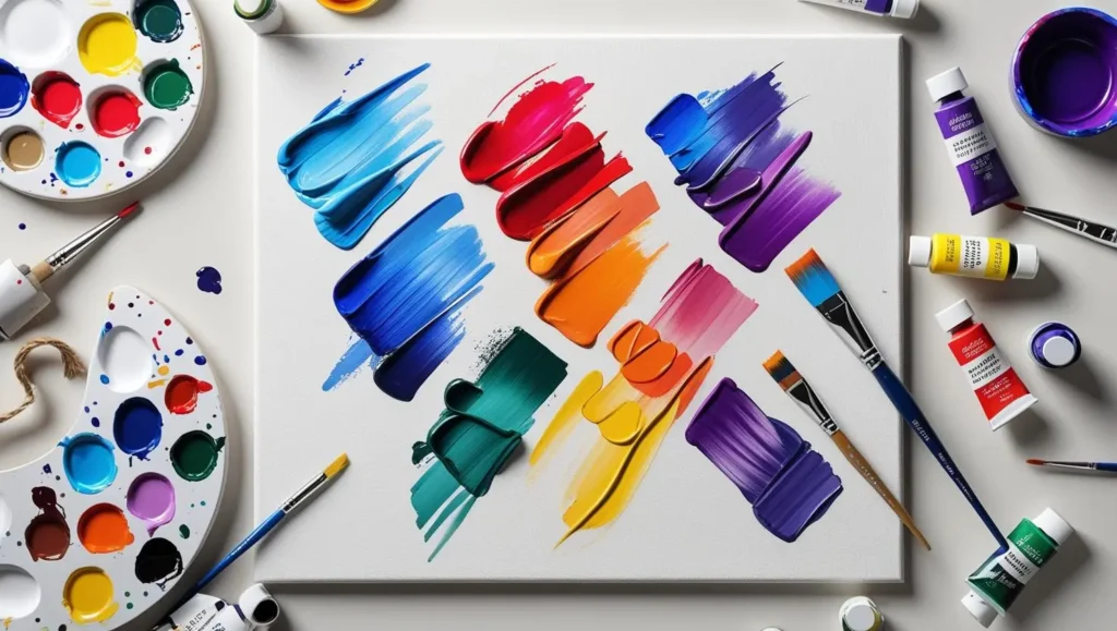 how to mix acrylic colors using a color mixing chart acrylic
