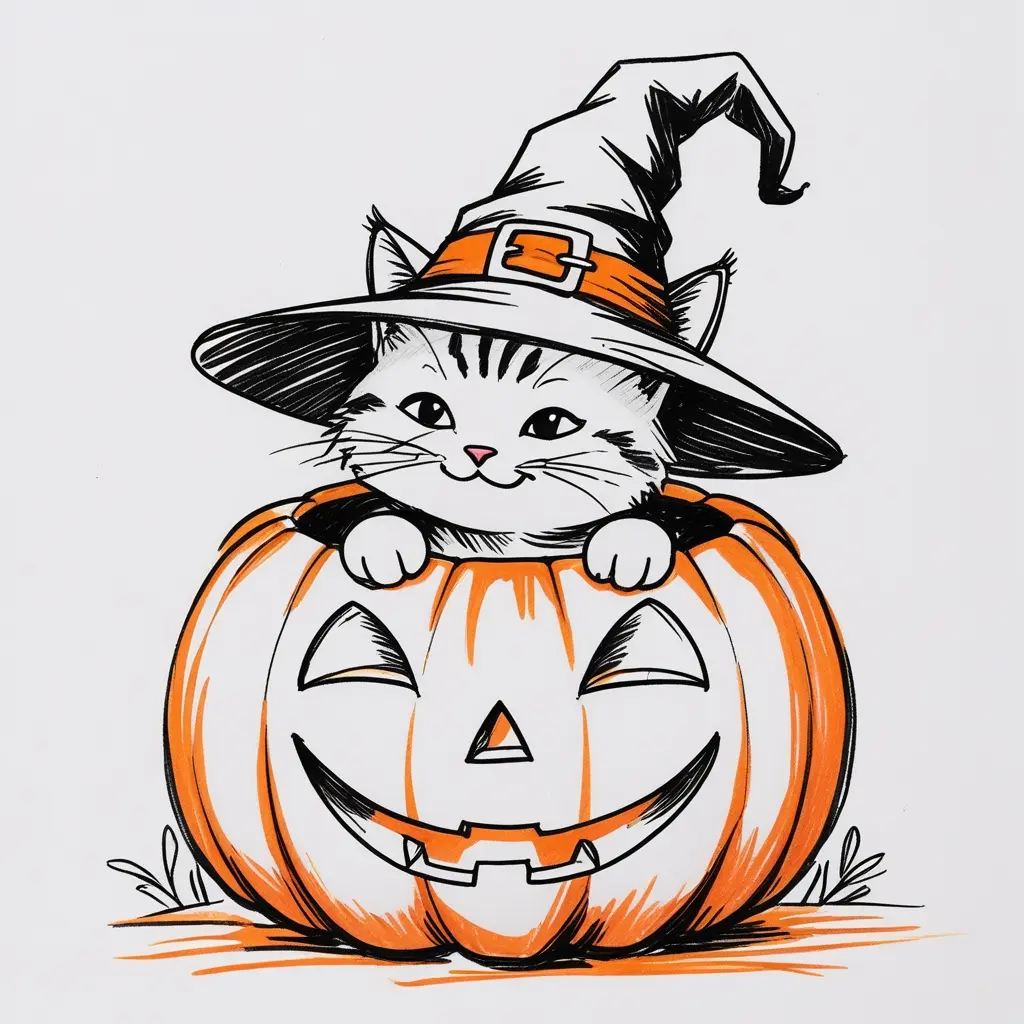 fall illustration drawing